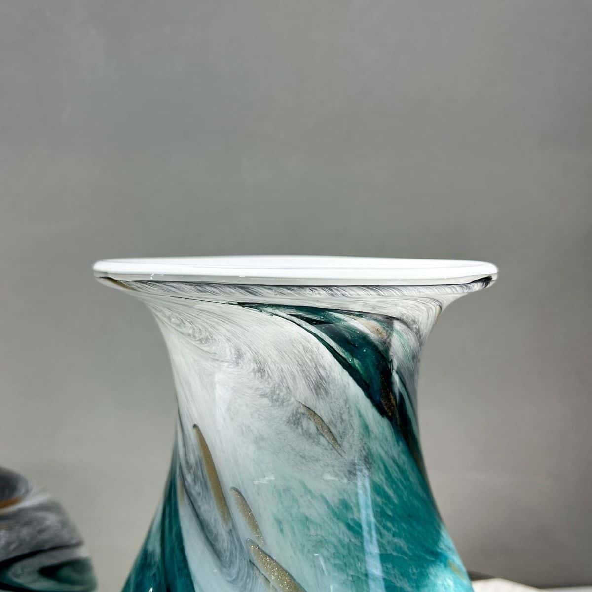 Modern Art Handmade Ink Colored Glaze Vase