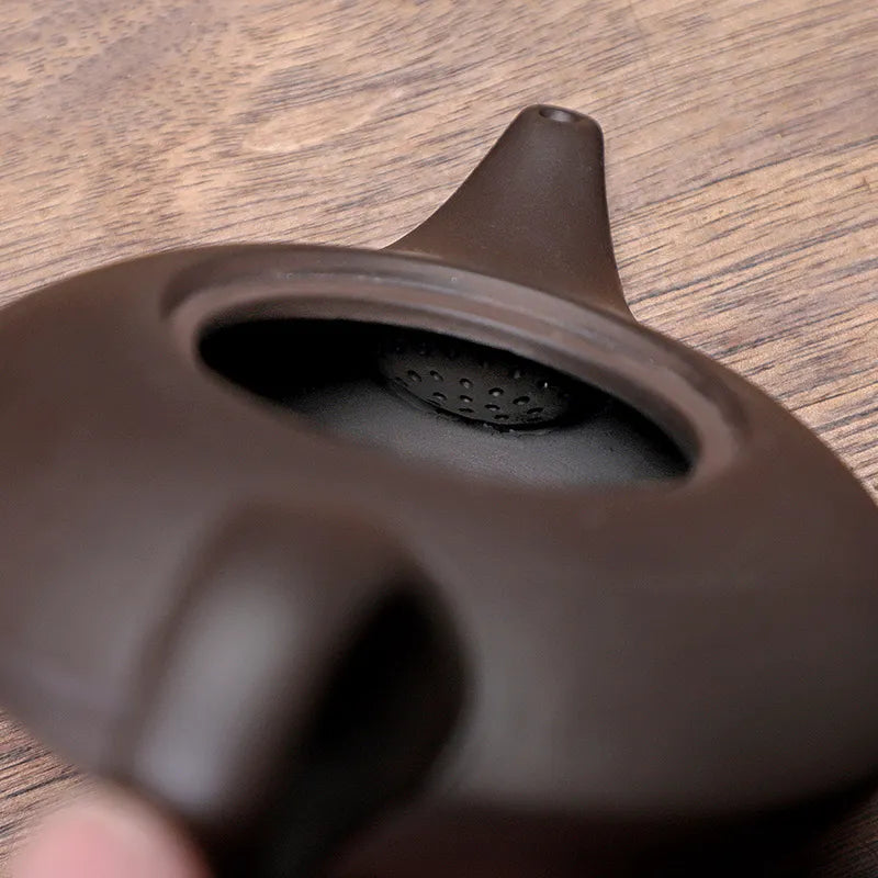 Handcrafted Yixing Zisha Teapot Auspicious Elephant