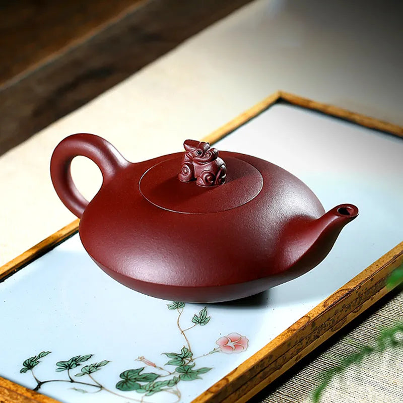 Yixing Handcrafted Purple Clay Kung Fu Chinese Teapot