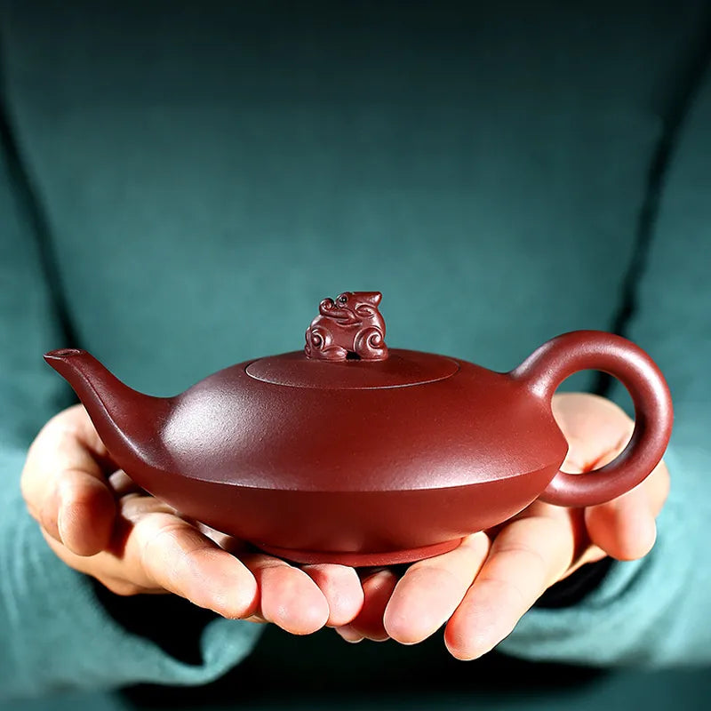 Yixing Handcrafted Purple Clay Kung Fu Chinese Teapot