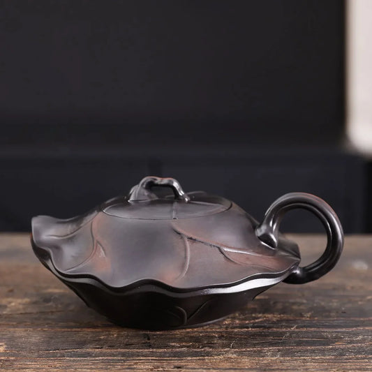 Fengming Lotus Purple Clay Teapot Sings When You Pour