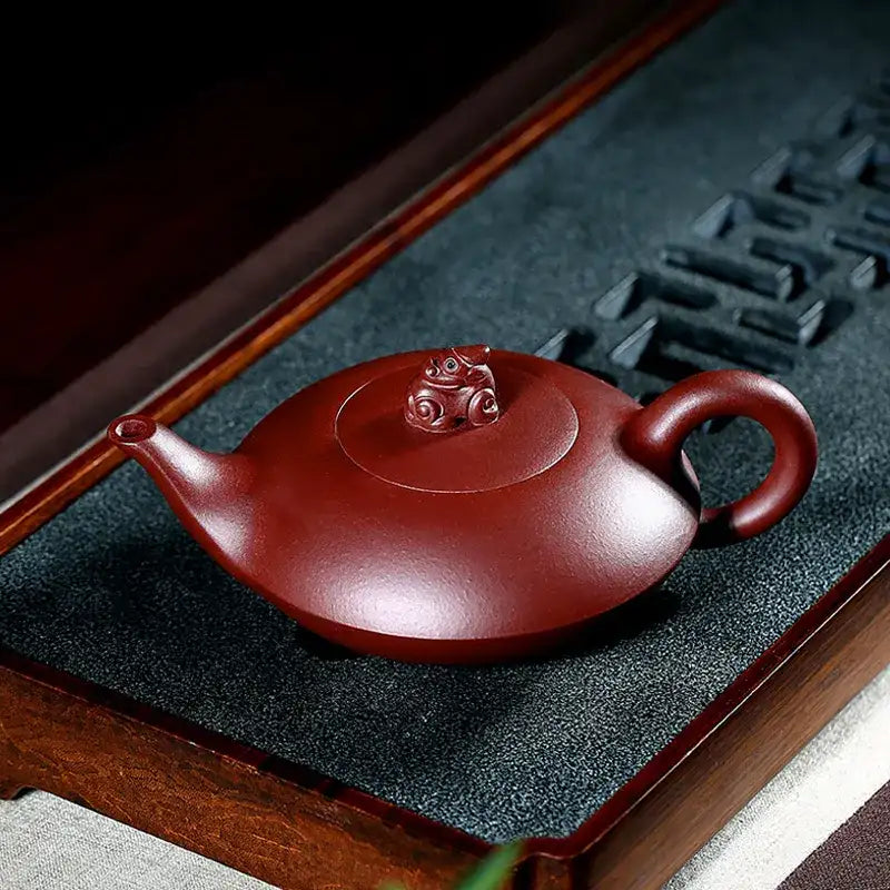 Yixing Handcrafted Purple Clay Kung Fu Chinese Teapot
