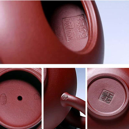 Yixing Handcrafted Purple Clay Kung Fu Chinese Teapot