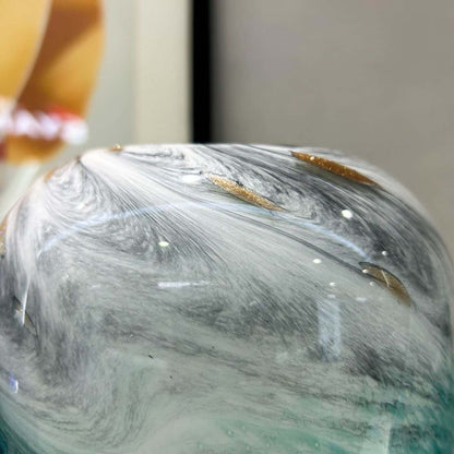 Modern Art Handmade Ink Colored Glaze Vase