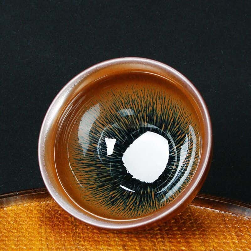Handcrafted Song Dynasty Jianzhan Teacup Jian Kiln